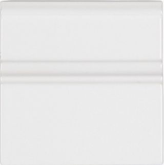 Adex Neri плинтус Rodapie Clasico Blanco Z 15*30