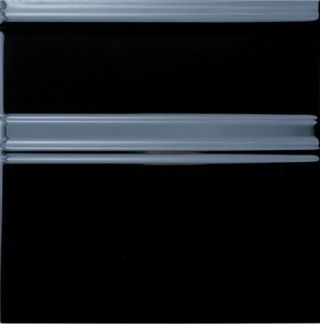 Adex Neri плинтус Rodapie Clasico Negro 15*15