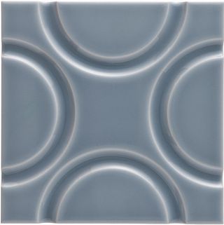 Adex Neri декор Relieve Geo Storm Blue 15*15