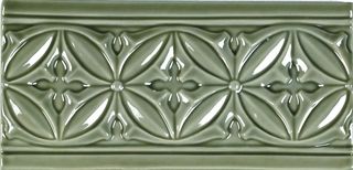 Adex Studio бордюр Relieve Gables Eucalyptus 19.8*10