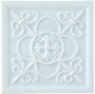 Adex Studio декор Relieve Vizcaya Ice Blue 14.8*14.8
