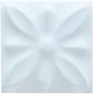 Adex Studio вставка Relieve Flor № 1 Ice Blue 3*3