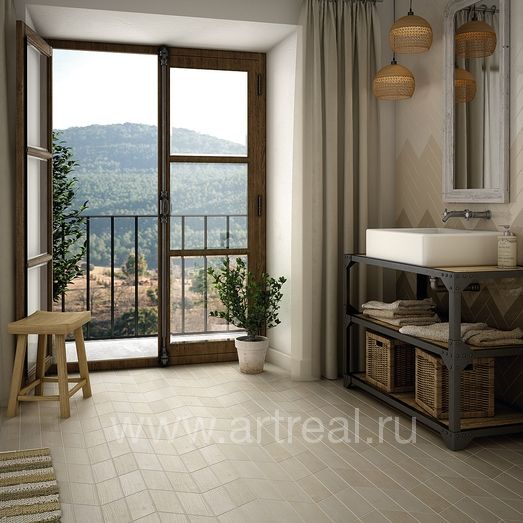 Equipe Hexawood Керамогранит Equipe Hexawood в интерьере