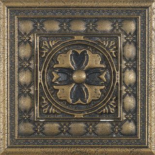 Carmen ceramic art Caprichosa вставка Taco Fox Bronce 15*15