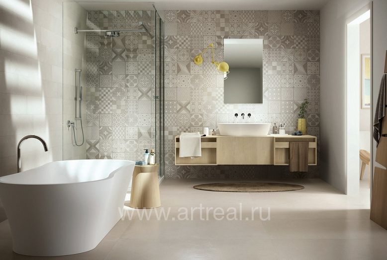 Керамогранит Impronta Square в интерьере