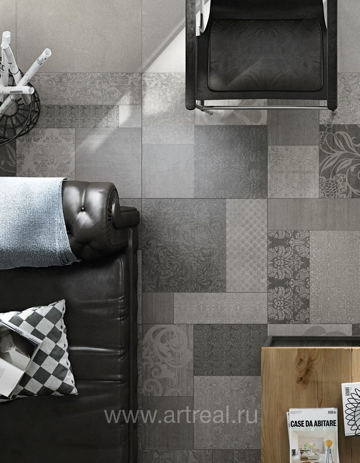 Керамогранит Impronta Square в интерьере