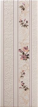 Mapisa Montevarchi настенная плитка Boiserie Flowers Moka 70*25