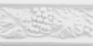 Adex Nature бордюр Relieve Uvas Snow 15*7.5