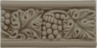 Adex Nature бордюр Relieve Uvas Smoke 15*7.5