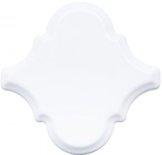 Adex Renaissance настенная плитка Arabesco Biselado Snow Cap 15*15