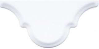 Adex Renaissance настенная плитка Arabesco Biselado Remate Snow Cap 15*7.5