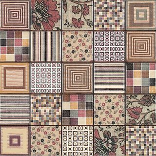 Rocersa Sequoia мозаика Patchwork Teca 31.6*31.6