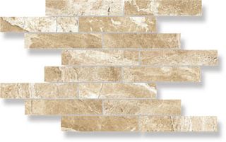 Mo.Da Attica Pro мозаика Muretto (2,3x15) Breccia Lev 42*19.5