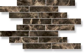 Mo.Da Attica Pro мозаика Muretto (2,3x15) Emperador Lev 42*19.5