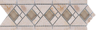 Altra Mosaic Бордюр из натурального камня бордюр Pharaon L5 7.5*25