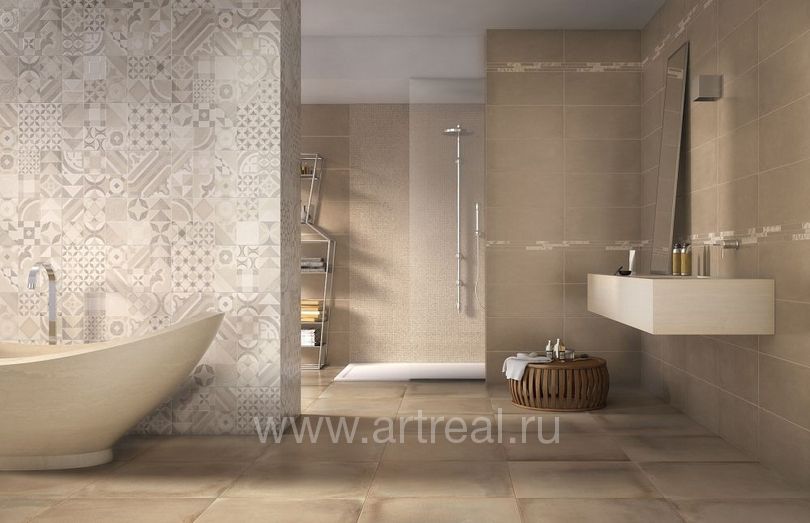 Керамическая плитка Naxos Argille в интерьере