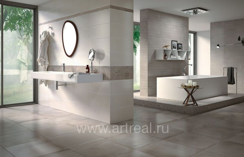 Керамическая плитка Naxos Argille в интерьере